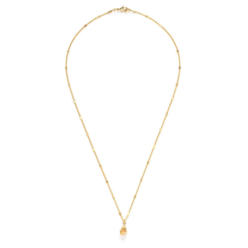 Raw Cut Gemstone Necklaces | Artisans.