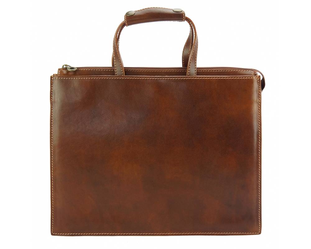Hugo Italian Leather Tote Bag