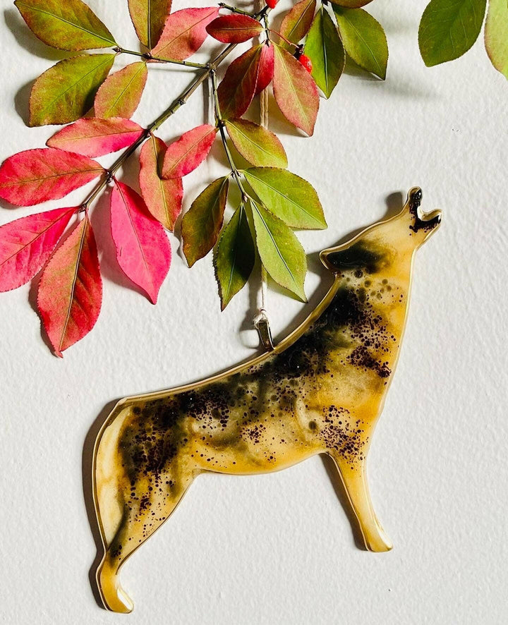 Wild Animals - Set of 5 - Holiday Ornaments / Suncatchers | Artisans.