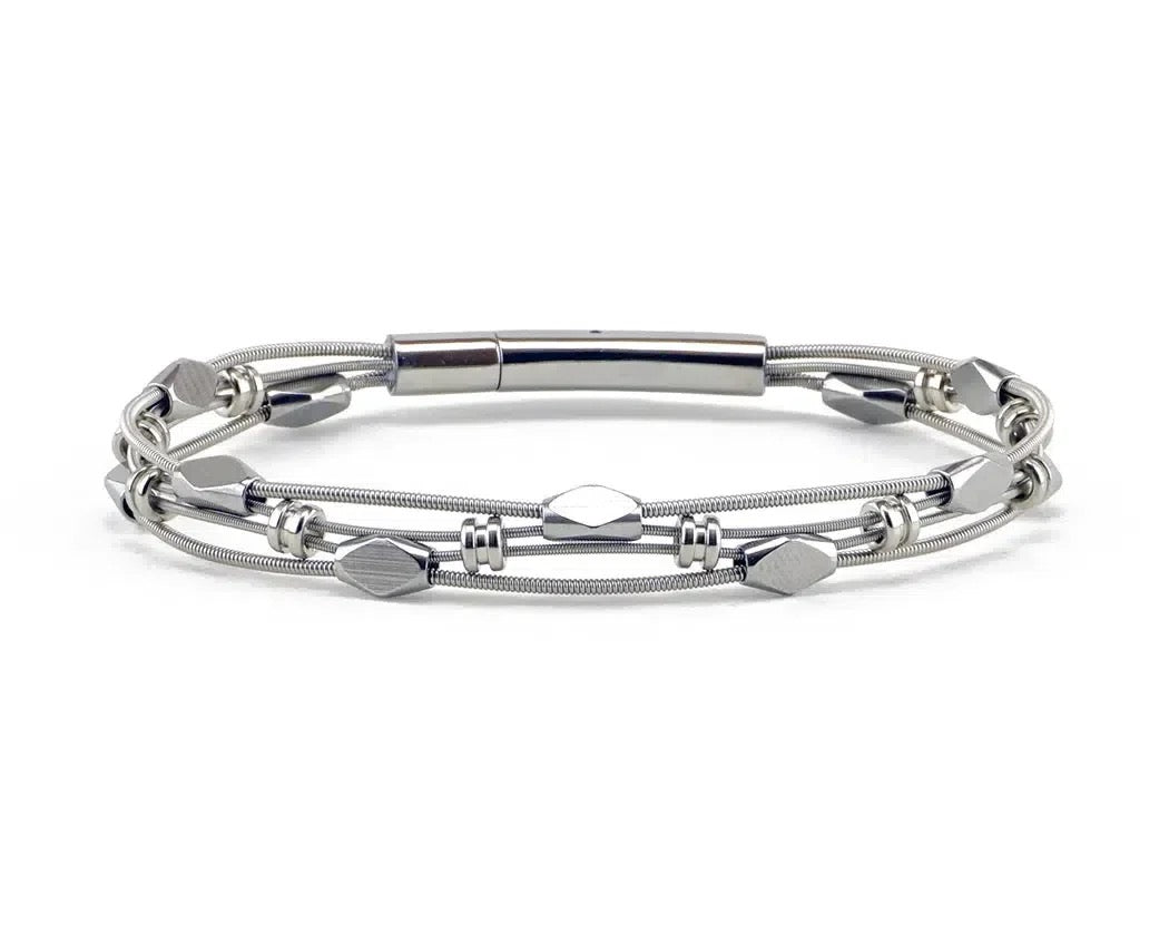 Dani Recycled Guitar String Bracelet | Artisans.