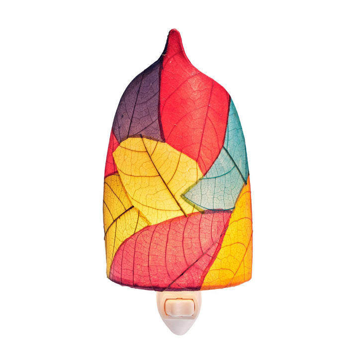 Leaf Night Light Collection — Made with Cocoa Leaf Shade | Artisans.
