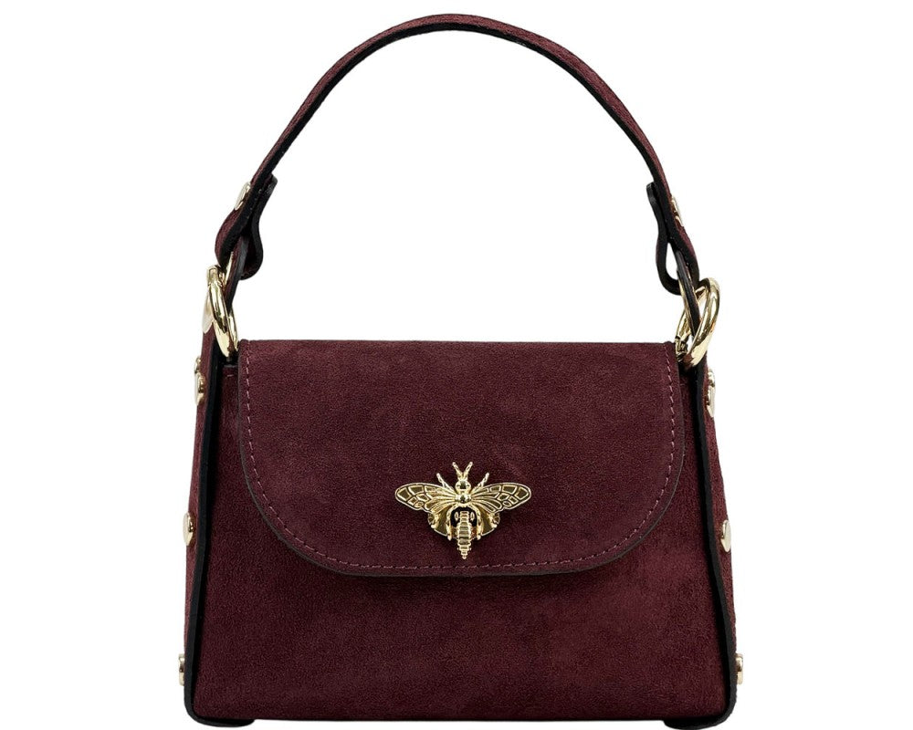 Venus Italian Suede Mini Hand Bag - Assorted Colors