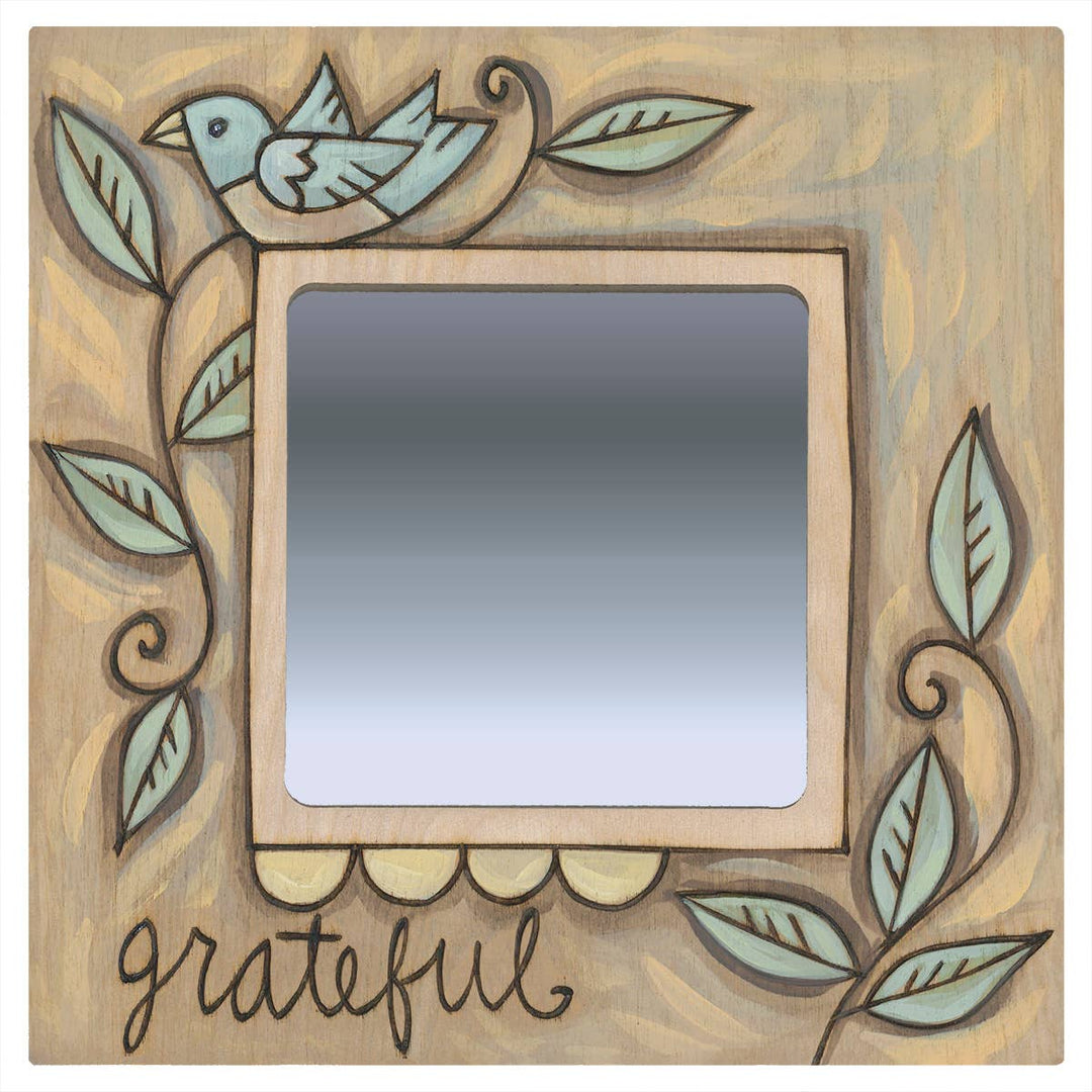 "Be Grateful" Square Picture Frame | Artisans.