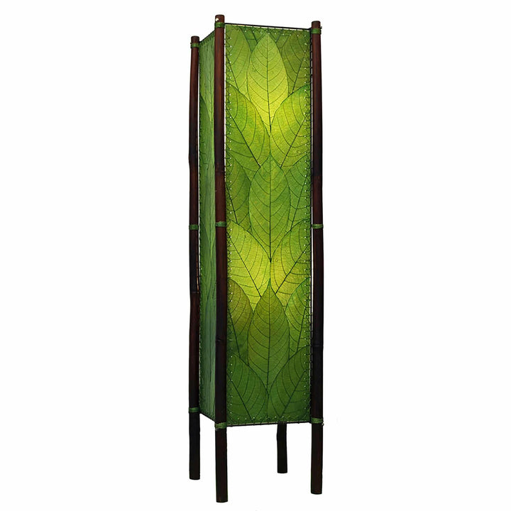 Fortune Large Floor Lamp — Made with Cocoa Leaves | Artisans.