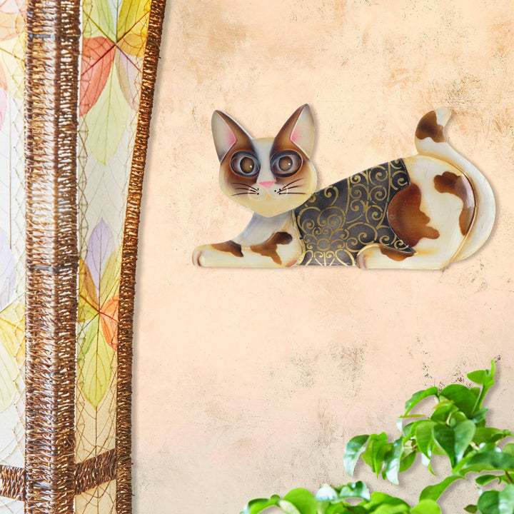 Cat Wall Metal Art Decor Collection | Artisans.