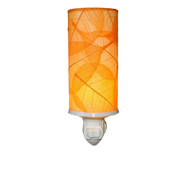 Cylinder Night Light Collection — Made of Cocoa Leaves | Artisans.