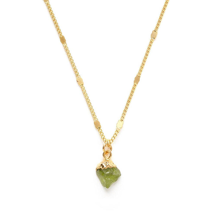 Raw Cut Gemstone Necklaces | Artisans.