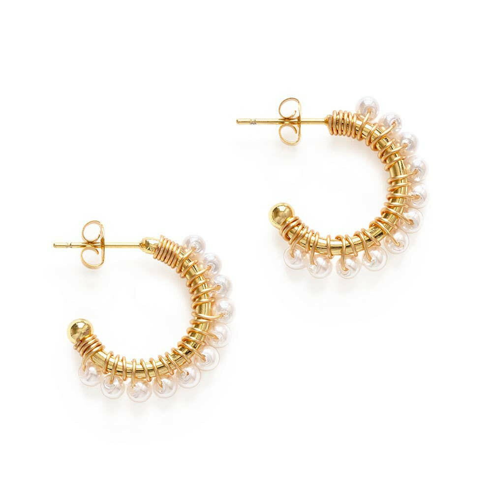 Wrapped Hoop Earrings - Assorted Styles | Artisans.
