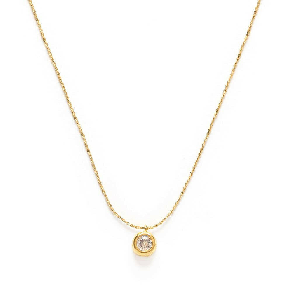 5mm Crystal Pendant Necklace | Artisans.