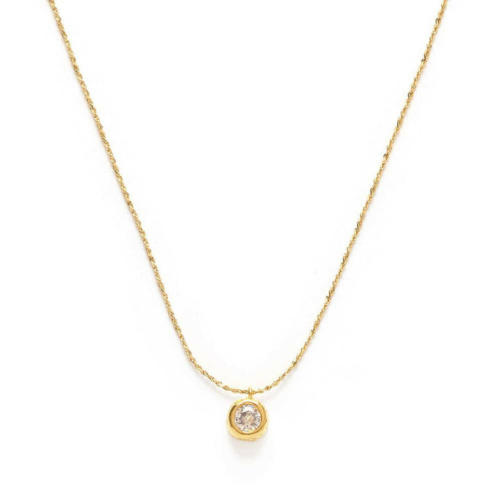 5mm Crystal Pendant Necklace | Artisans.