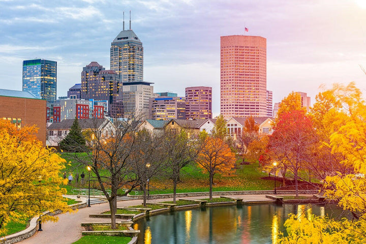 Indianapolis Landmarks Wooden Jigsaw Puzzle Collection | Artisans.