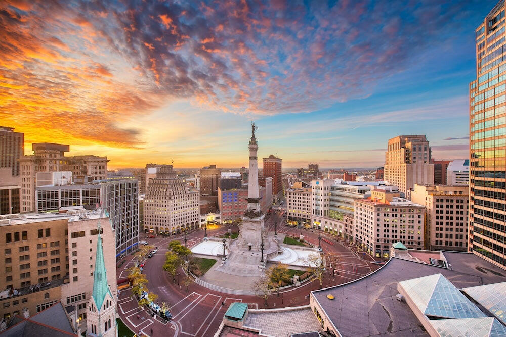Indianapolis Landmarks Wooden Jigsaw Puzzle Collection | Artisans.