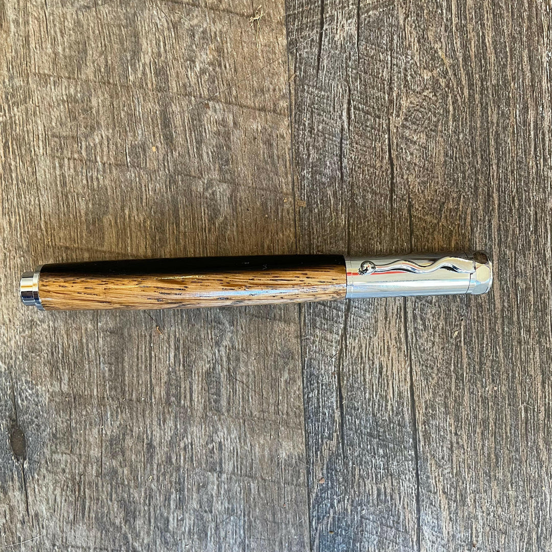 Roots &amp; Jones Bourbon Barrel Magnetic Rollerball Pen | Artisans.