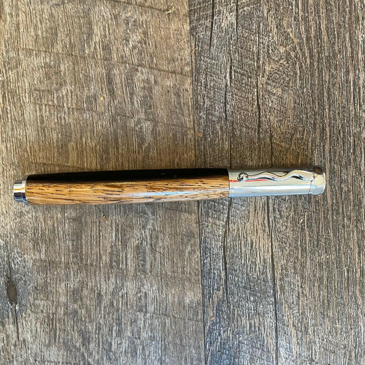 Roots &amp; Jones Bourbon Barrel Magnetic Rollerball Pen | Artisans.