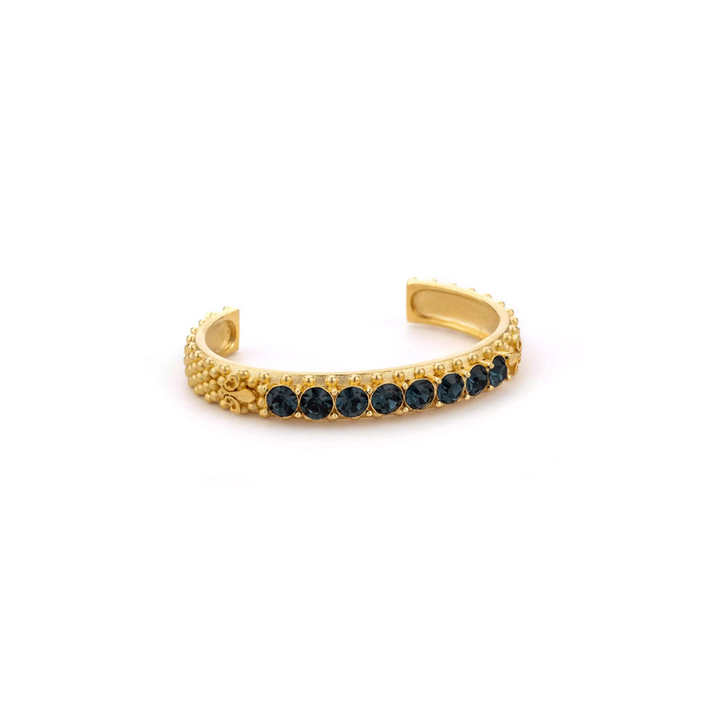 FDL Gold Bangle Bracelet | Artisans.
