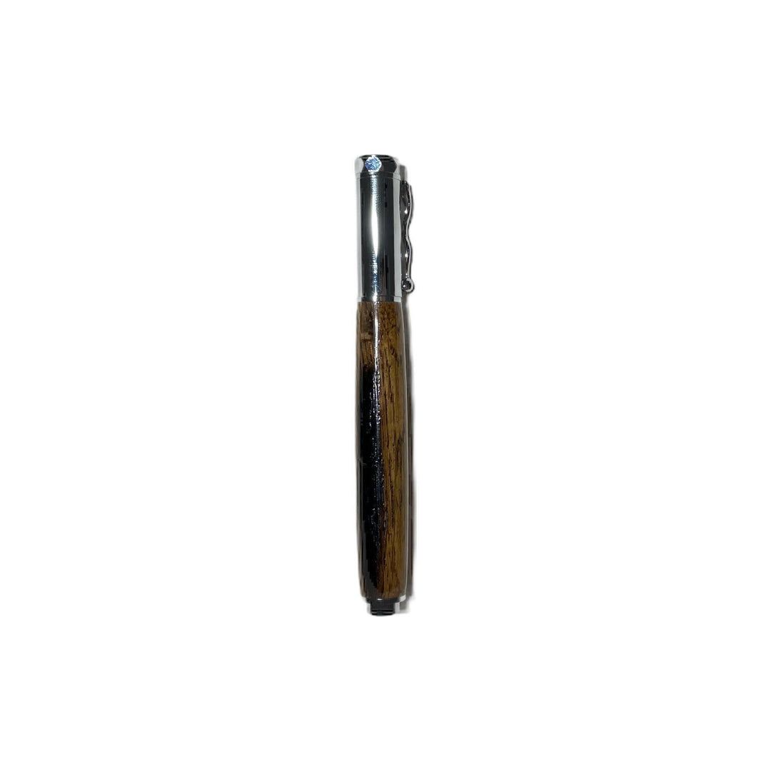Roots & Jones Bourbon Barrel Magnetic Rollerball Pen | Artisans.