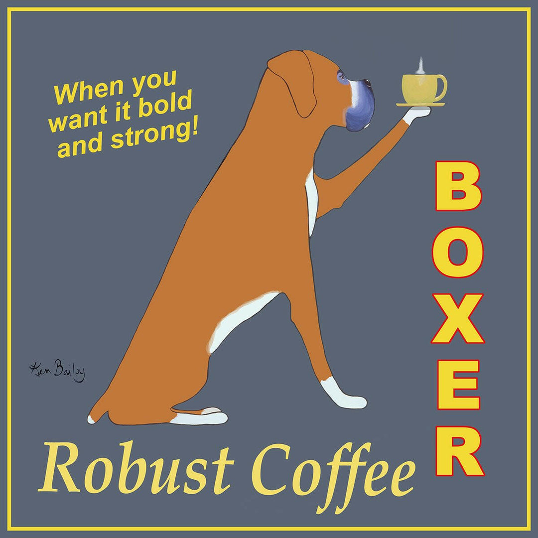 Boxer Robust Coffee Limited Edition Print | Artisans.