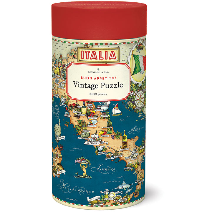 Cavallini Vintage 1,000 Piece Jigsaw Puzzle Collection