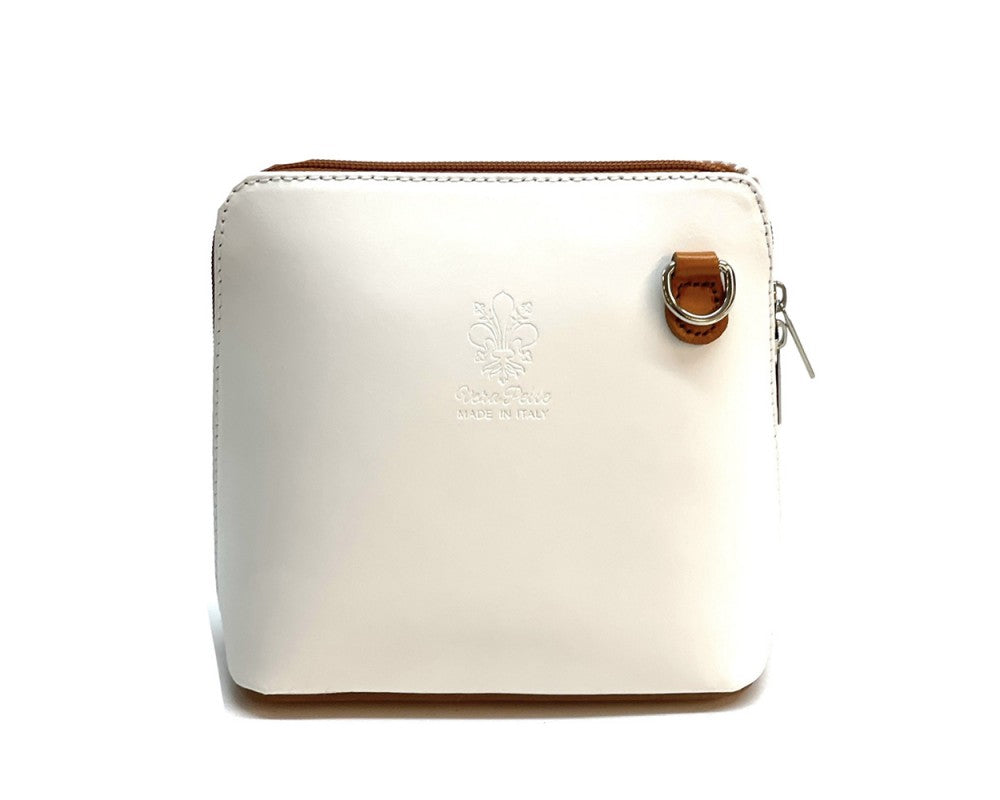 Darlene Italian Leather Cross Body Bag — Assorted Styles