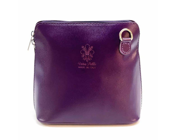 Darlene Italian Leather Cross Body Bag — Assorted Styles