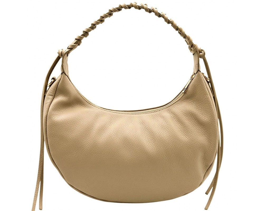 Selena Italian Leather Hobo Bag - Assorted Colors