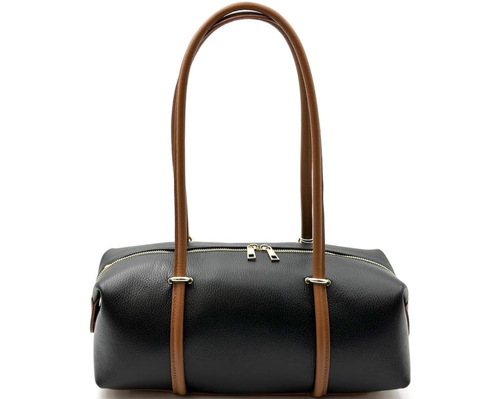 Viva Italian Leather Shoulder Bag - Assorted Colors