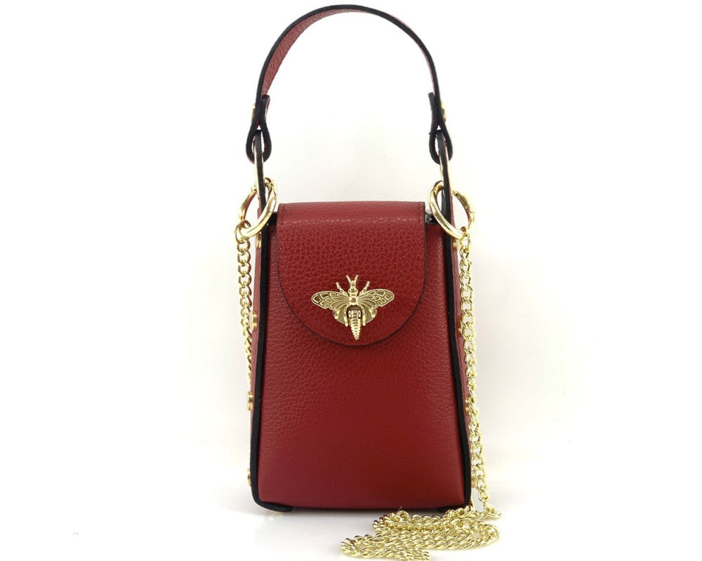 Lou Italian Leather Handbag - Assorted Colors