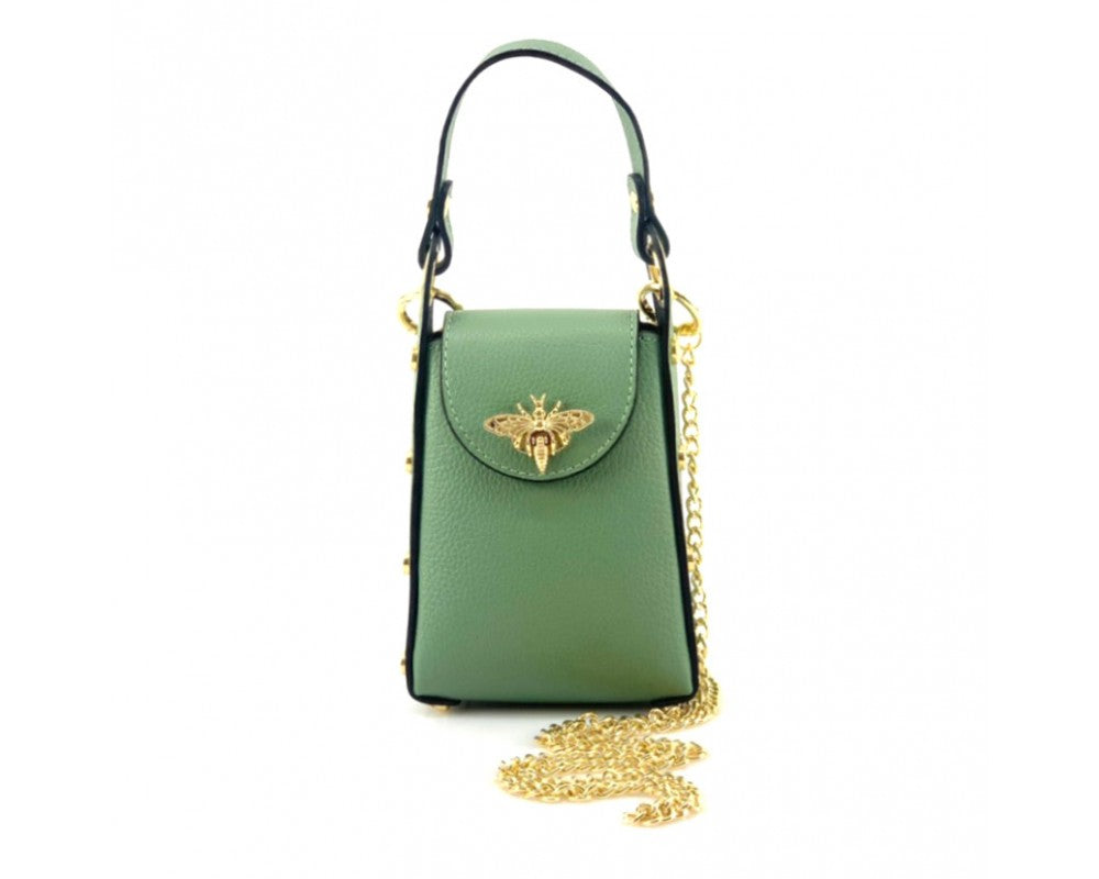 Lou Italian Leather Handbag - Assorted Colors