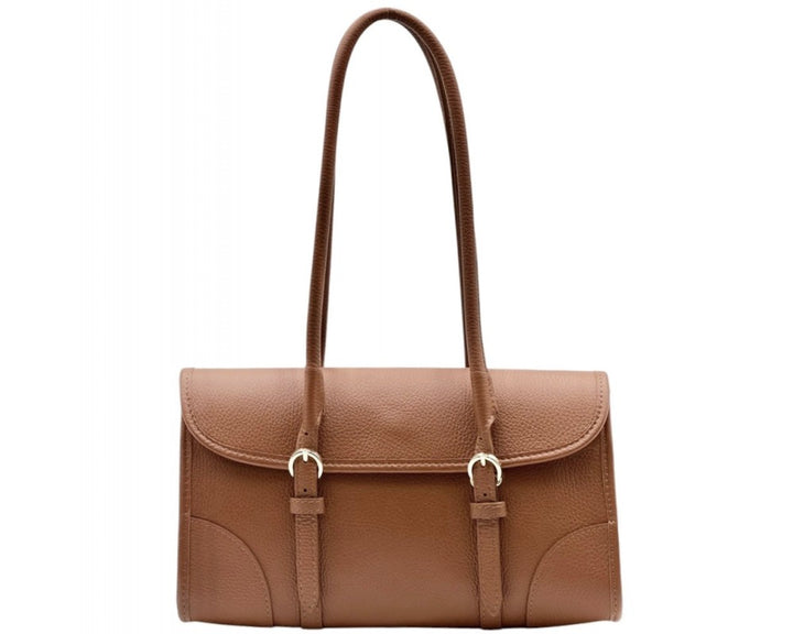 Ava Italian Leather Shoulder Bag - Assorted Colors