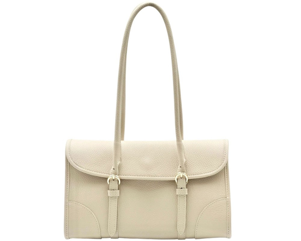 Ava Italian Leather Shoulder Bag - Assorted Colors