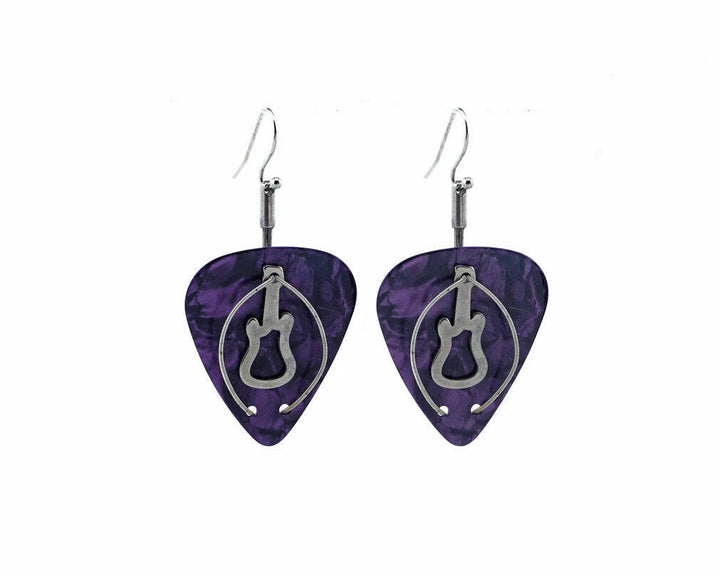 Guitar Pick Earrings | Artisans.