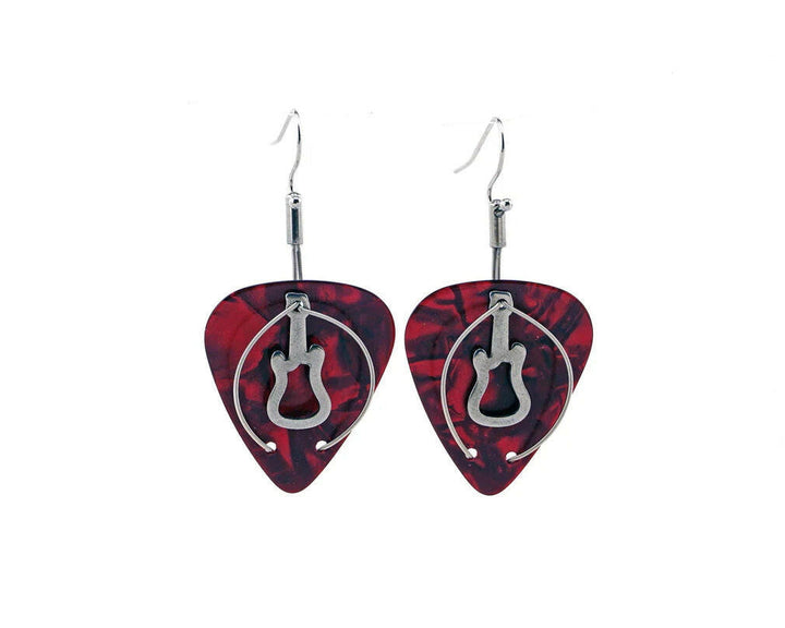 Guitar Pick Earrings | Artisans.
