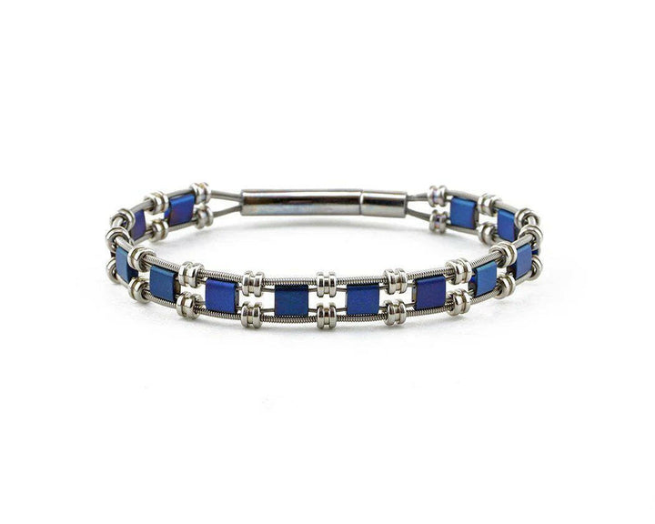 Grace Recycled Guitar String Bracelet | Artisans.