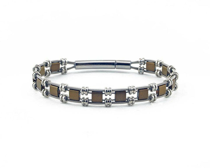 Grace Recycled Guitar String Bracelet | Artisans.