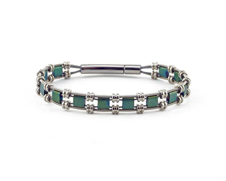 Grace Recycled Guitar String Bracelet | Artisans.