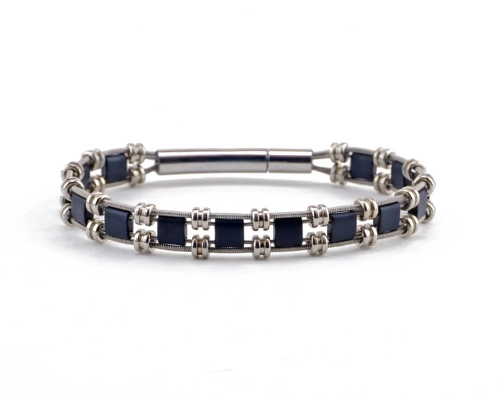 Grace Recycled Guitar String Bracelet | Artisans.