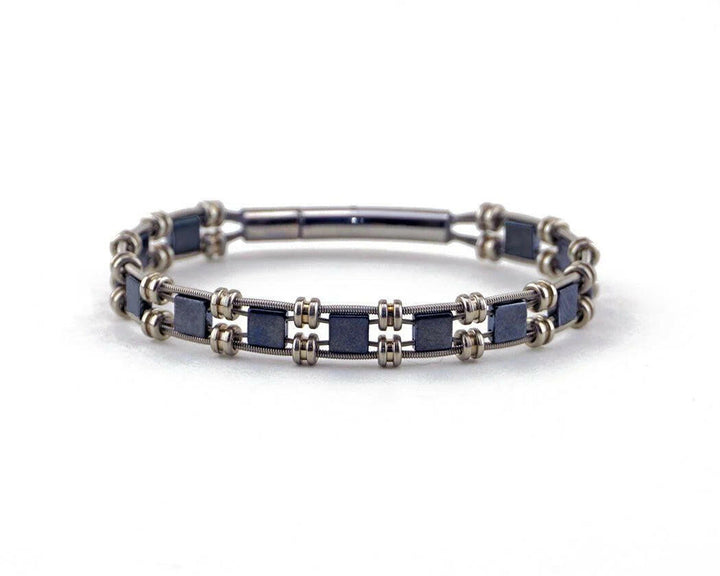 Grace Recycled Guitar String Bracelet | Artisans.