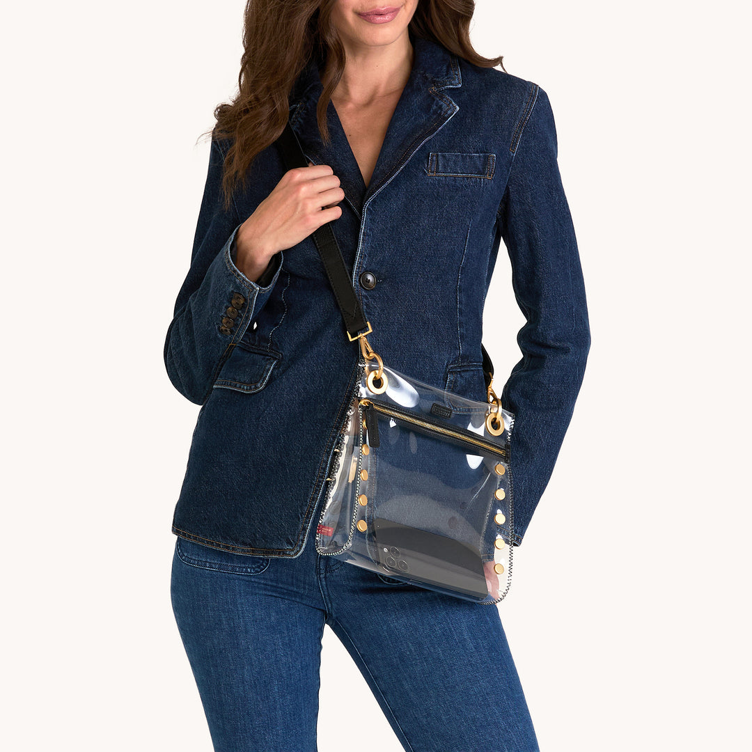 Hammitt Tony Medium Crossbody Clear Stadium Purse