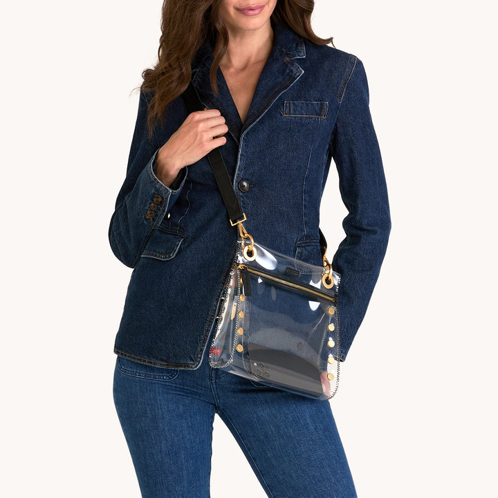 Hammitt Tony Medium Crossbody Clear Stadium Purse