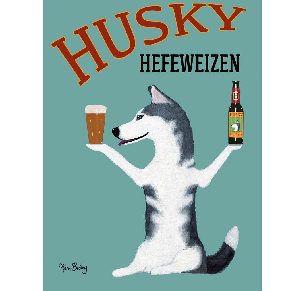 Husky Hefeweizen Limited Edition Print | Artisans.