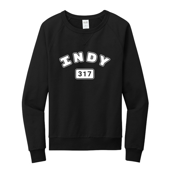 Indy 317 Unisex Organic Cotton French Terry Crewneck | Artisans.