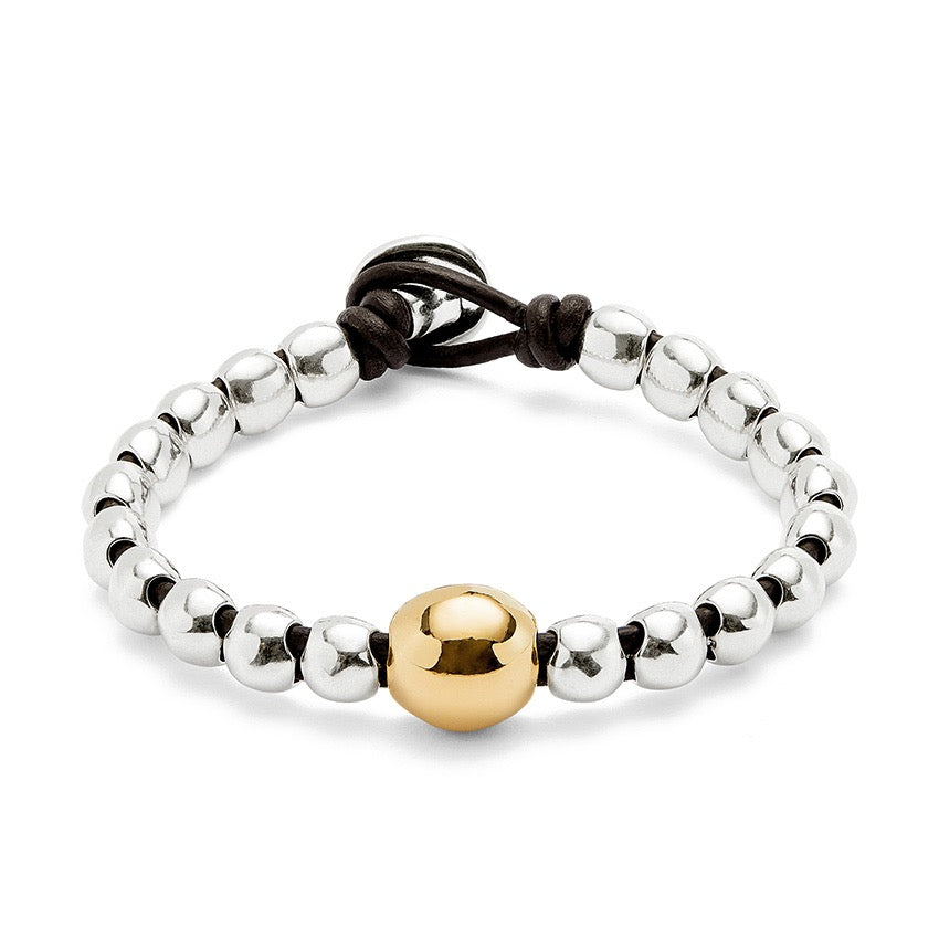 UNOde50 Gold Ser Intrepida Bracelet | Artisans.