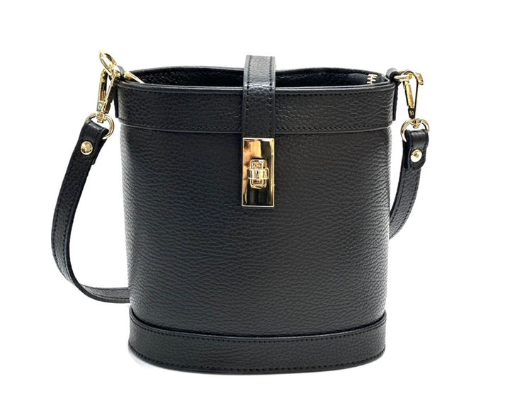 Bolso cubo Jewel de piel italiana - Varios colores