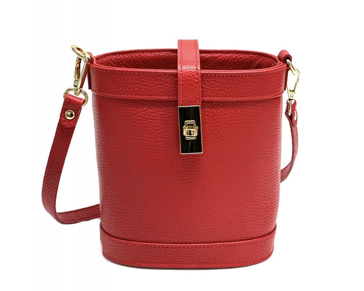 Bolso cubo Jewel de piel italiana - Varios colores