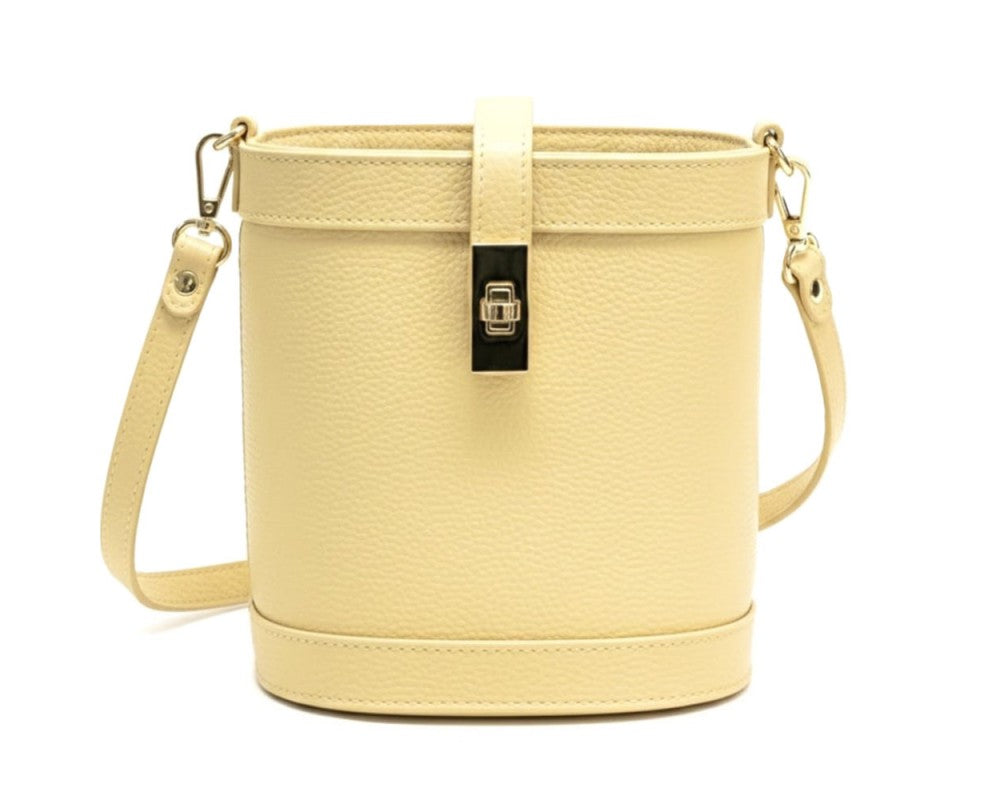 Bolso cubo Jewel de piel italiana - Varios colores