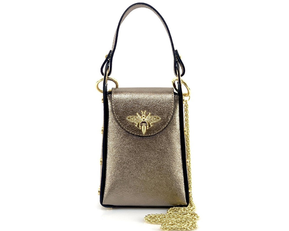 Lou Italian Leather Handbag - Assorted Colors