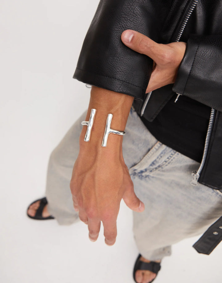 UNOde50 Long Tube Bangle Bracelet | Artisans.