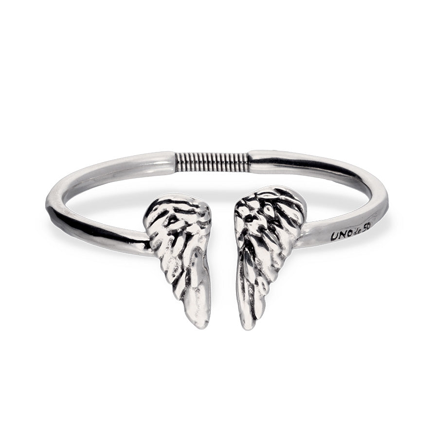 UNOde50 Ser Invencible Silver Bracelet | Artisans.