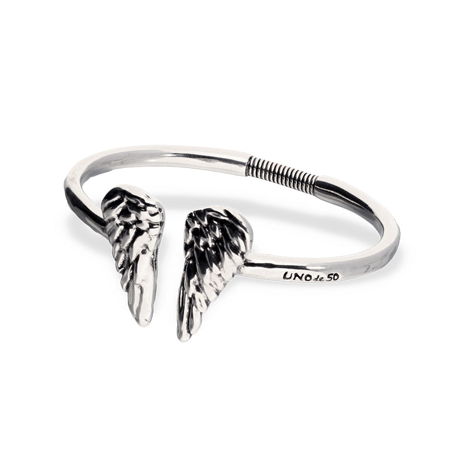 UNOde50 Ser Invencible Silver Bracelet | Artisans.