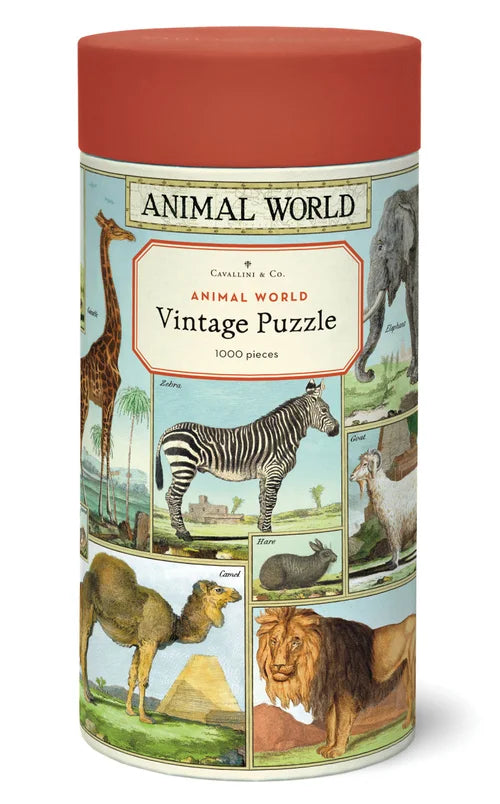 Cavallini Vintage 1,000 Piece Jigsaw Puzzle Collection | Artisans.